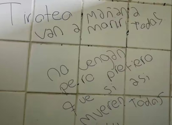 El comunicado de Fenapes por las amenazas en liceos: "Llamamos a no minimizar los hechos"