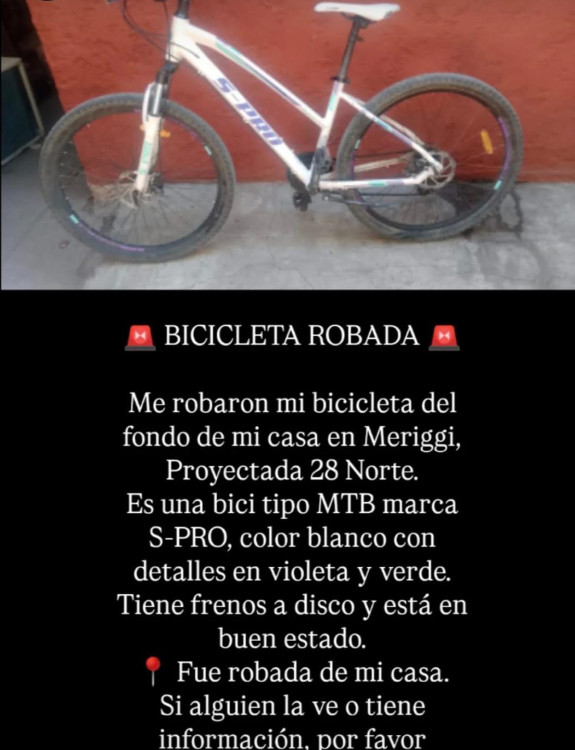 Bicicleta Robada