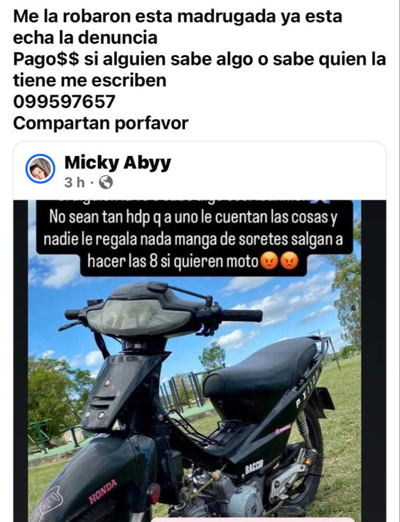 Moto Robada