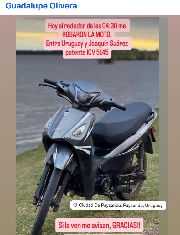 Moto Robada